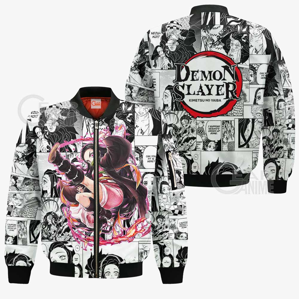 Demon Slayer Shop Nezuko Kamado Jacket Anime Mix Manga Kimetsu No