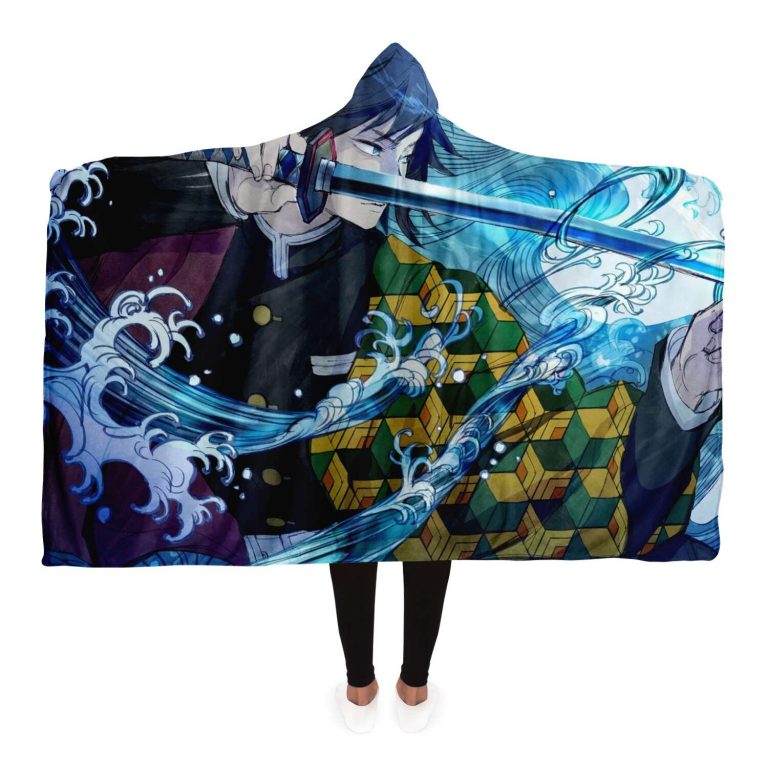 Kimetsu no Yaiba Blanket Tomioka Giyuu Pattern Official Merchandise