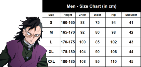 Kimetsu no Yaiba Cosplay Genya Shinazugawa Official Merchandise 6 - Demon Slayer Shop - Demon Slayer Shop