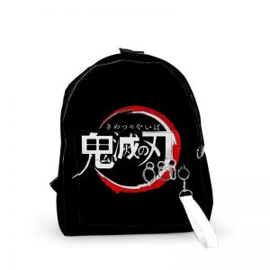 Demon Slayer Backpack  Kimetsu no Yaiba Logo Default Title Official Demon Slayer Merch
