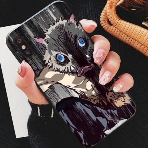 Demon Slayer iPhone Case Hashibira Inosuke For iphone 5 5s SE Official Demon Slayer Merch