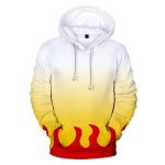 Demon Slayer Hoodie </br> Rengoku Kyojuro Pattern XXS Official Demon Slayer Merch
