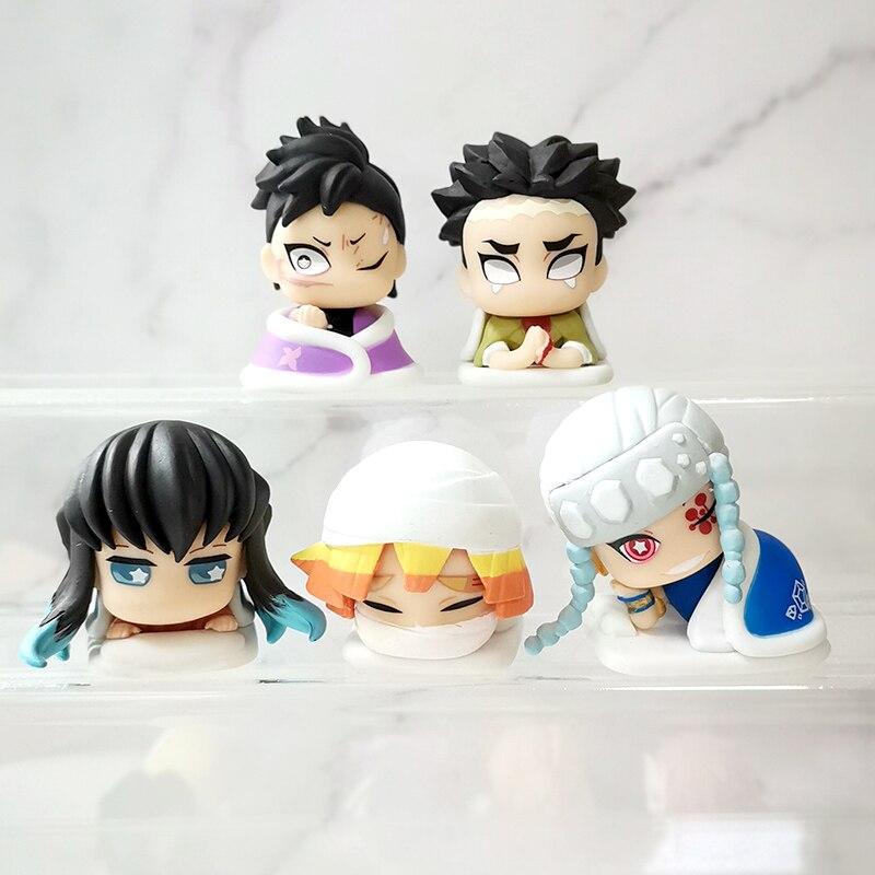 Boneco Estilo Chibi Demon Slayer (Kimetsu no Yaiba)