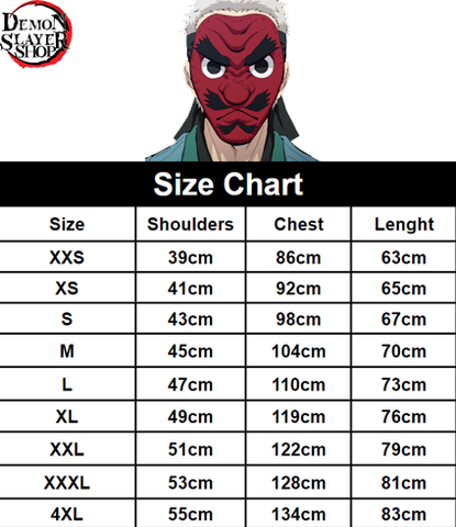 Kimetsu no Yaiba Hoodie Shinobu Kocho Pattern Official Merchandise 3 - Demon Slayer Shop Demon Slayer Hoodie Pattern Size Chart