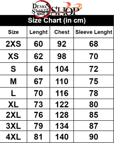 Kimetsu no Yaiba Jacket Tanjiro & Luffy Official Merchandise 2 - Demon Slayer Shop luffy and tanjiro jacket size - Demon Slayer Shop