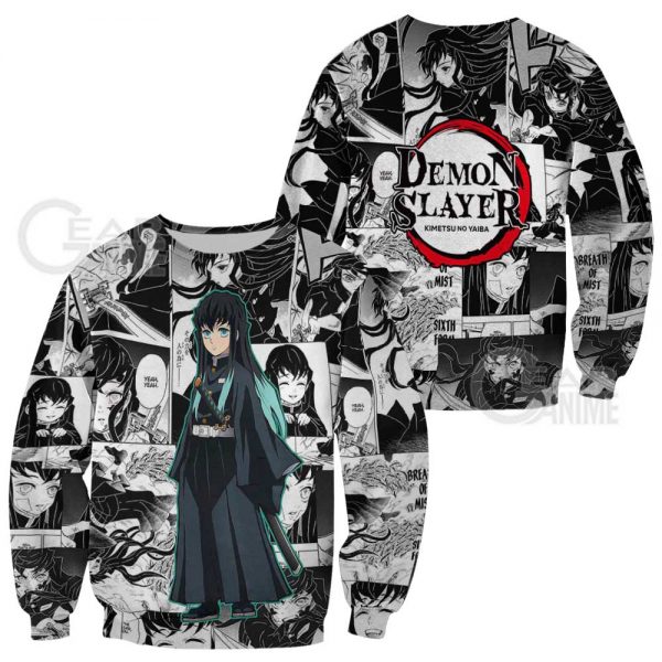 muichiro tokito shirt demon slayer anime mix manga hoodie gearanime 2 - Demon Slayer Shop