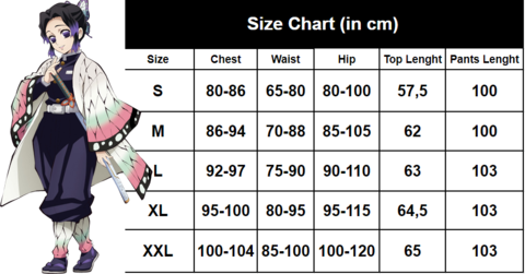 shinobu cosplay size chart 86a4d147 01c4 42eb 8453 - Demon Slayer Shop