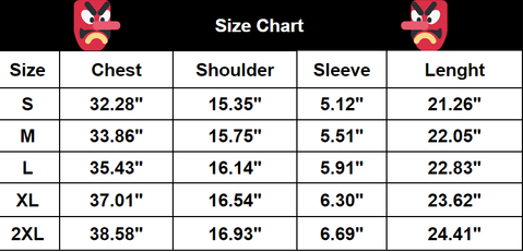 Kimetsu no Yaiba T-Shirt Hashira Official Merchandise 3 - Demon Slayer Shop t shirt size chart 3b1388b1 5e71 4a54 a605 - Demon Slayer Shop