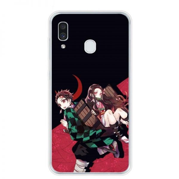 Demon Slayer Phone Case Samsung  Tanjiro Carrying Nezuko A10 Official Demon Slayer Merch