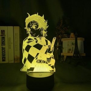 Demon Slayer Lamp Tanjiro  Preparing to Fight Without Remote (7 colors) Official Demon Slayer Merch