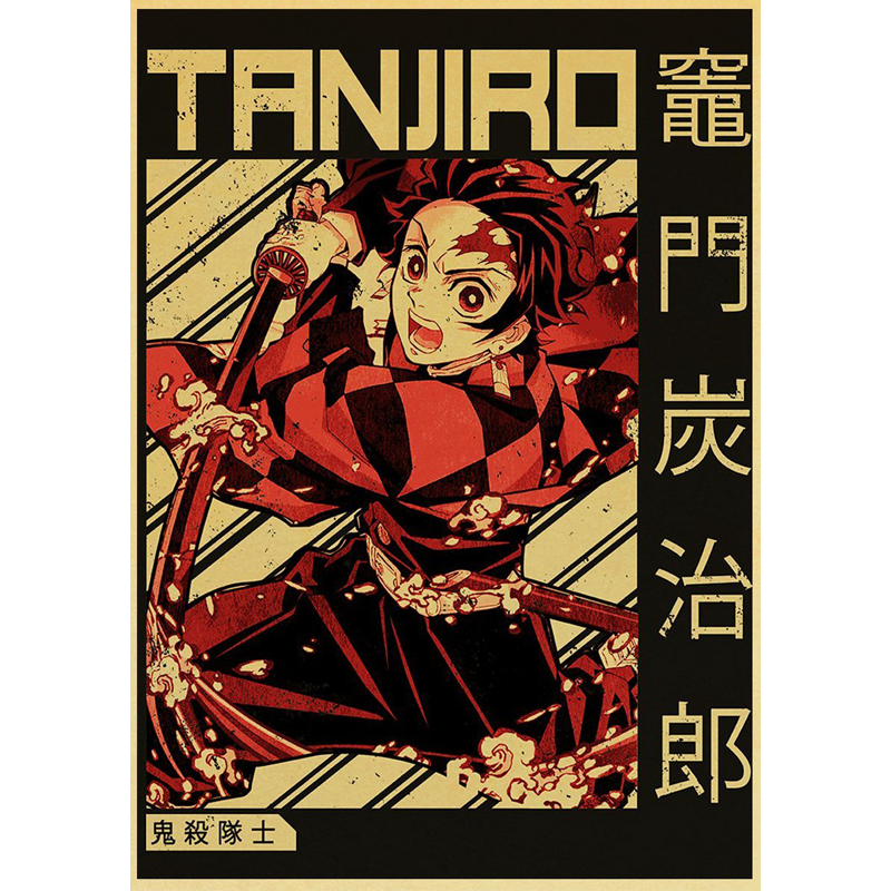 Demon Slayer Poster Tanjiro 30X21cm Official Demon Slayer Merch