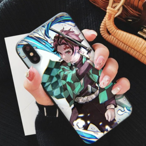 Demon Slayer iPhone Case  Tanjiro Water Breathing For iphone 5 5s SE Official Demon Slayer Merch