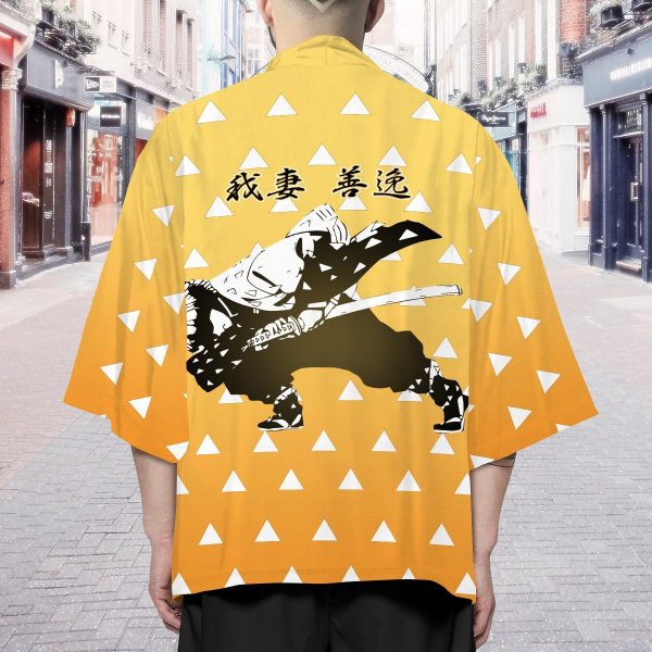 kimetso no yaiba zenitsu kimono 509473 - Demon Slayer Shop