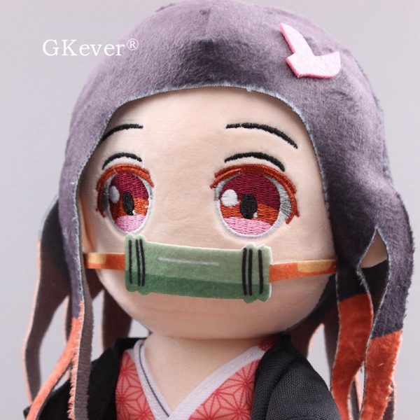 20 CM Anime Demon Slayer Kamado Nezuko Plush Toys Doll Peluche Sitting Style New Arrivals Baby 2 - Demon Slayer Shop