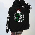 Demon Slayer Hoodies - Tanjiro Kamado Kimetsu No Yaiba Casual Hoodies