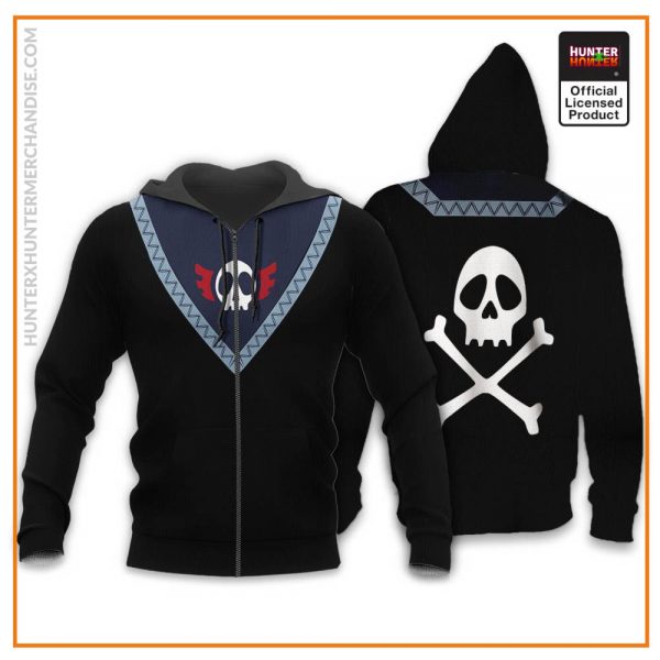 feitan hunter x hunter uniform shirt hxh anime hoodie jacket gearanime - Demon Slayer Shop