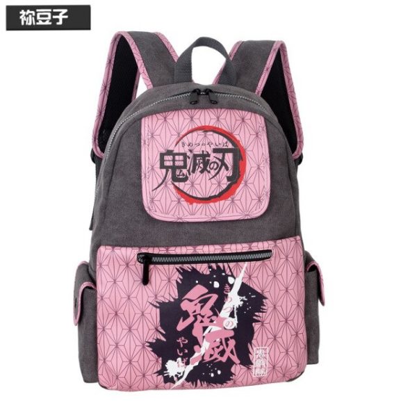 Anime Demon Slayer Backpack Cosplay Hashibira Inosuke Knapsack Tomioka Giyuu Student Fashion Computer Schoolbag 1.jpg 640x640 1 - Demon Slayer Shop