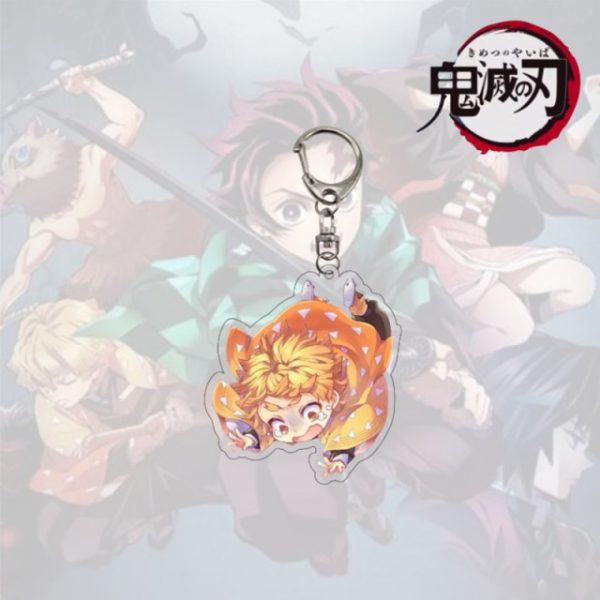 Anime Demon Slayer Keychain Acrylic Kimetsu no Yaiba Blade of Ghost Keychains Key Chain Keyring Jewelry 2.jpg 640x640 2 - Demon Slayer Shop