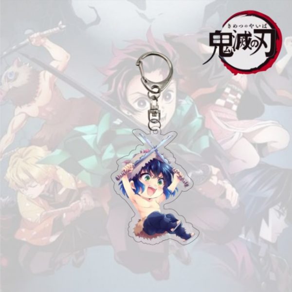 Anime Demon Slayer Keychain Acrylic Kimetsu no Yaiba Blade of Ghost Keychains Key Chain Keyring Jewelry 4.jpg 640x640 4 - Demon Slayer Shop