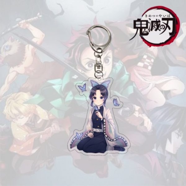 Anime Demon Slayer Keychain Acrylic Kimetsu no Yaiba Blade of Ghost Keychains Key Chain Keyring Jewelry 9.jpg 640x640 9 - Demon Slayer Shop