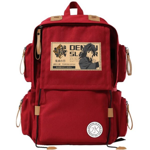 Demon Slayer Kimetsu No Yaiba Cartoon Anime Teenagers Students Large Capacity Cool Shoulder Backpack Schoolbag for 2.jpg 640x640 2 - Demon Slayer Shop