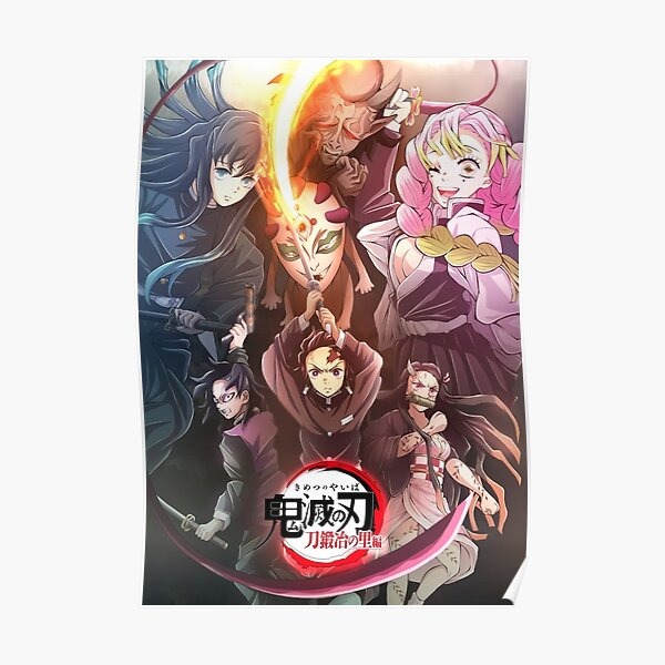 Demon Slayer Poster - Season 3 DS Poster | Demon Slayer Shop