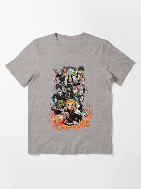 Demon Slayer T-Shirts - Hashira Team Demon Slayer Classic T-Shirt - Image 2