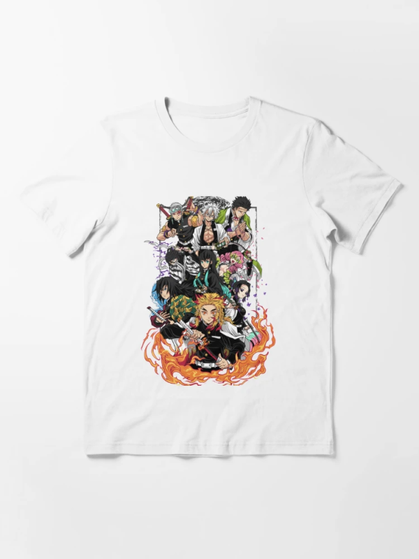 Demon Slayer T-Shirts - Hashira Team Demon Slayer Classic T-Shirt - Image 3