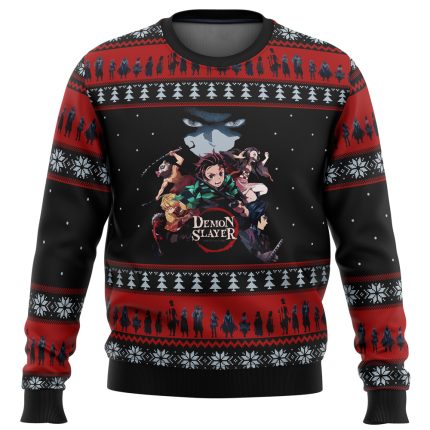 demon slayer poster ugly christmas sweaterkgxar 430x430 1 - Demon Slayer Shop