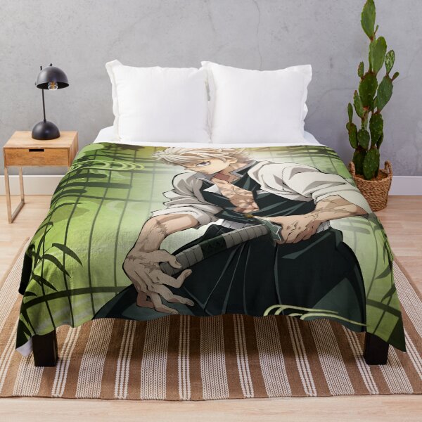 urblanket large bedsquarex600.1 5 - Demon Slayer Shop