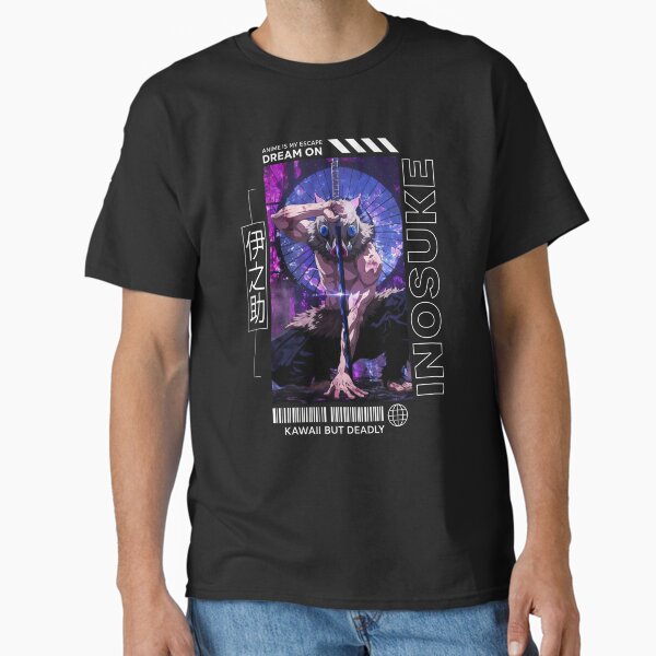 Inosuke Hashibira - Demon Slayer Classic T-Shirt RB2309