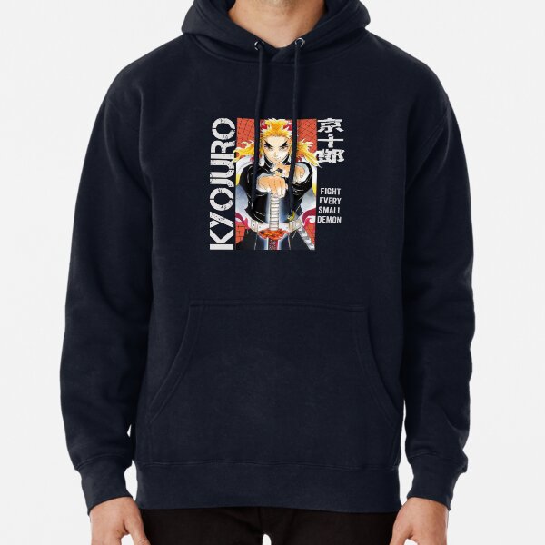 Kyojuro Rengoku - Demon Slayer Pullover Hoodie RB2309