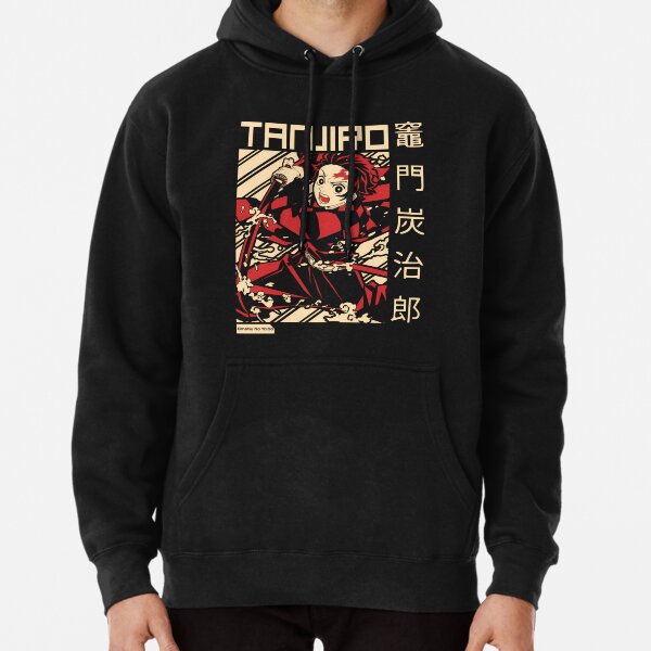 Tanjiro Demon Kimetsu Pullover Hoodie RB2309