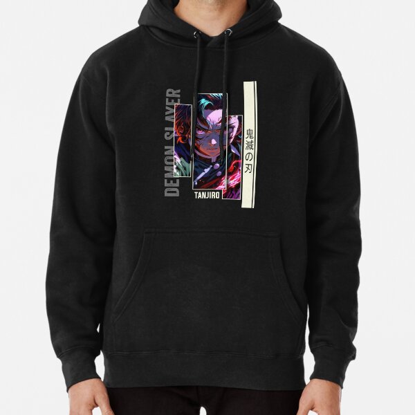 Tanjiro Kamado - Demon Slayer Pullover Hoodie RB2309