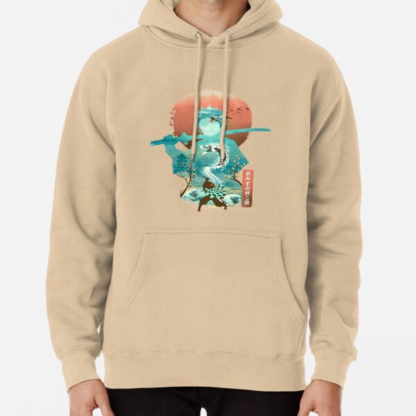 Ukiyo e Breath of Water Pullover Hoodie RB2309