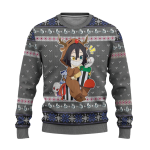 Obanai Iguro Christmas Sweater – Demon Slayer Ugly Sweater for Xmas Gift