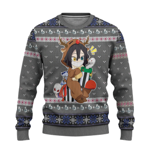 Obanai Iguro Christmas Sweater – Demon Slayer Ugly Sweater for Xmas Gift
