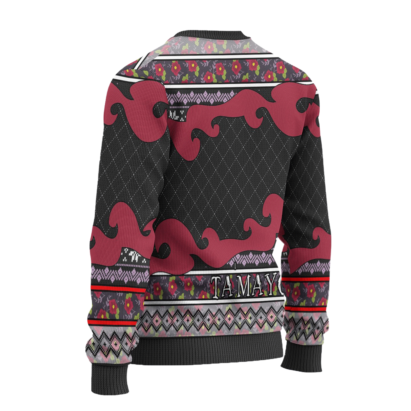 Tamayo Chibi Christmas Sweater – Demon Slayer Ugly Sweater Xmas Gift 2 - Demon Slayer Shop Tamayo Chibi Christmas Sweater – Demon Slayer Ugly Sweater Xmas Gift - Image 2