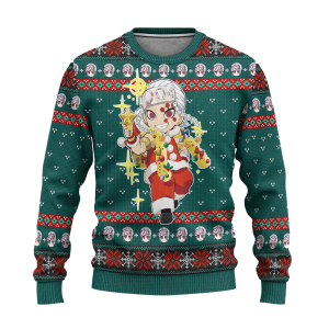 Tengen Uzui Christmas Sweater – Demon Slayer Ugly Sweater for Xmas Gift