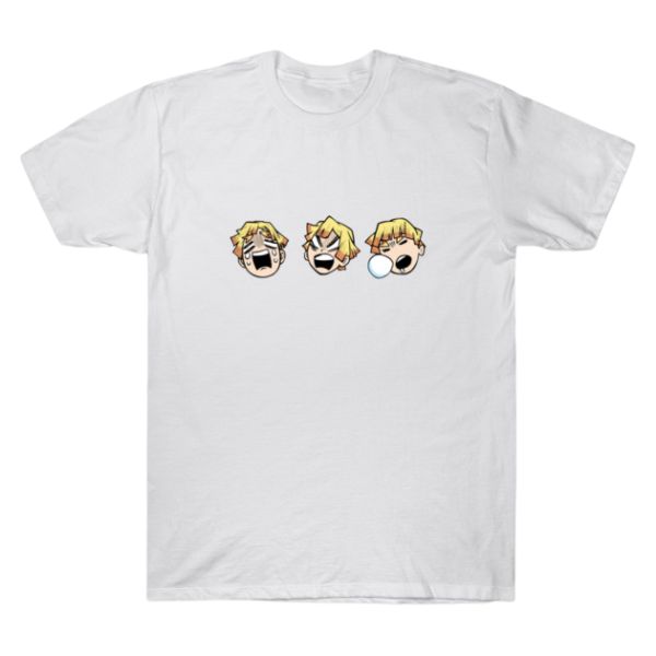 Demon Slayer - Zenitsu Mood Faces TTPM2702 T-Shirt