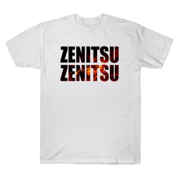 Demon Slayer - Zenitsu Fire Design TTPM0303 T-Shirt