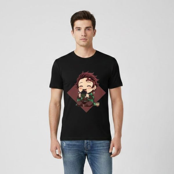 Demon Slayer - Kamado Tanjiro TTPM2302 T-Shirt 2 - Demon Slayer Shop Demon Slayer - Kamado Tanjiro TTPM2302 T-Shirt - Image 2