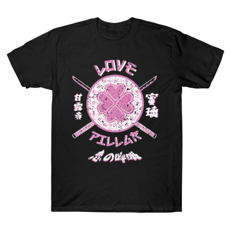 Demon Slayer: Team Flame Pillar Grunge Style TTPM1202 T-Shirt