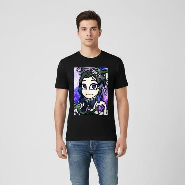 Demon Slayer - Shinobu Kochō TTPM2502 T-Shirt 2 - Demon Slayer Shop Demon Slayer - Shinobu Kochō TTPM2502 T-Shirt - Image 2