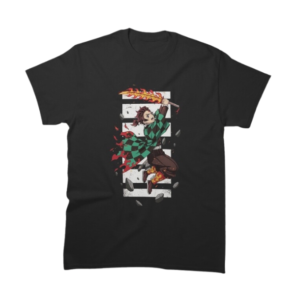 Demon Slayer - Fighter Tanjiro TTPM0104 T-shirt