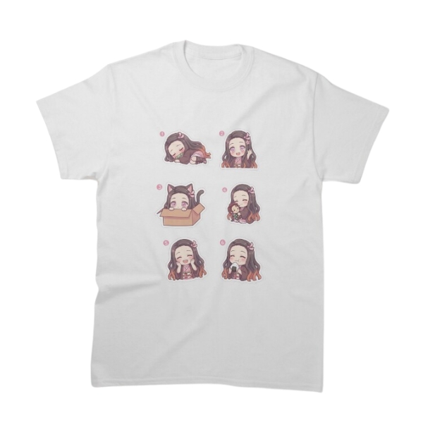 Demon Slayer - Nezuko Chibi Kawaii TTPM2603 T-shirt
